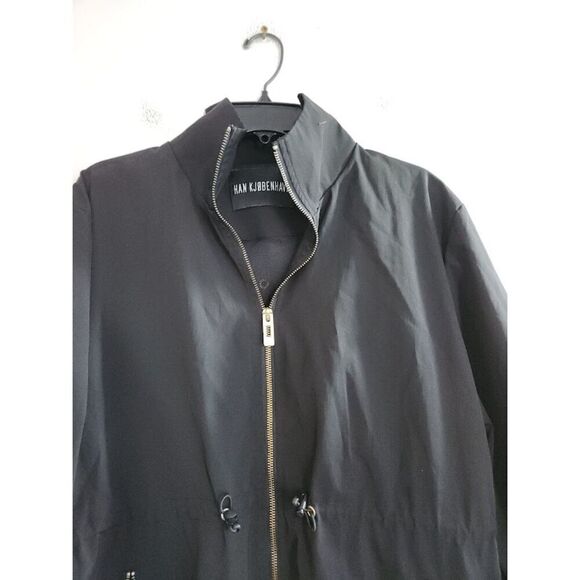 HAN KJOBENHAVN Men Black "Shell Parka" Full Zip Shell Jacket size Medium - Picture 8 of 14
